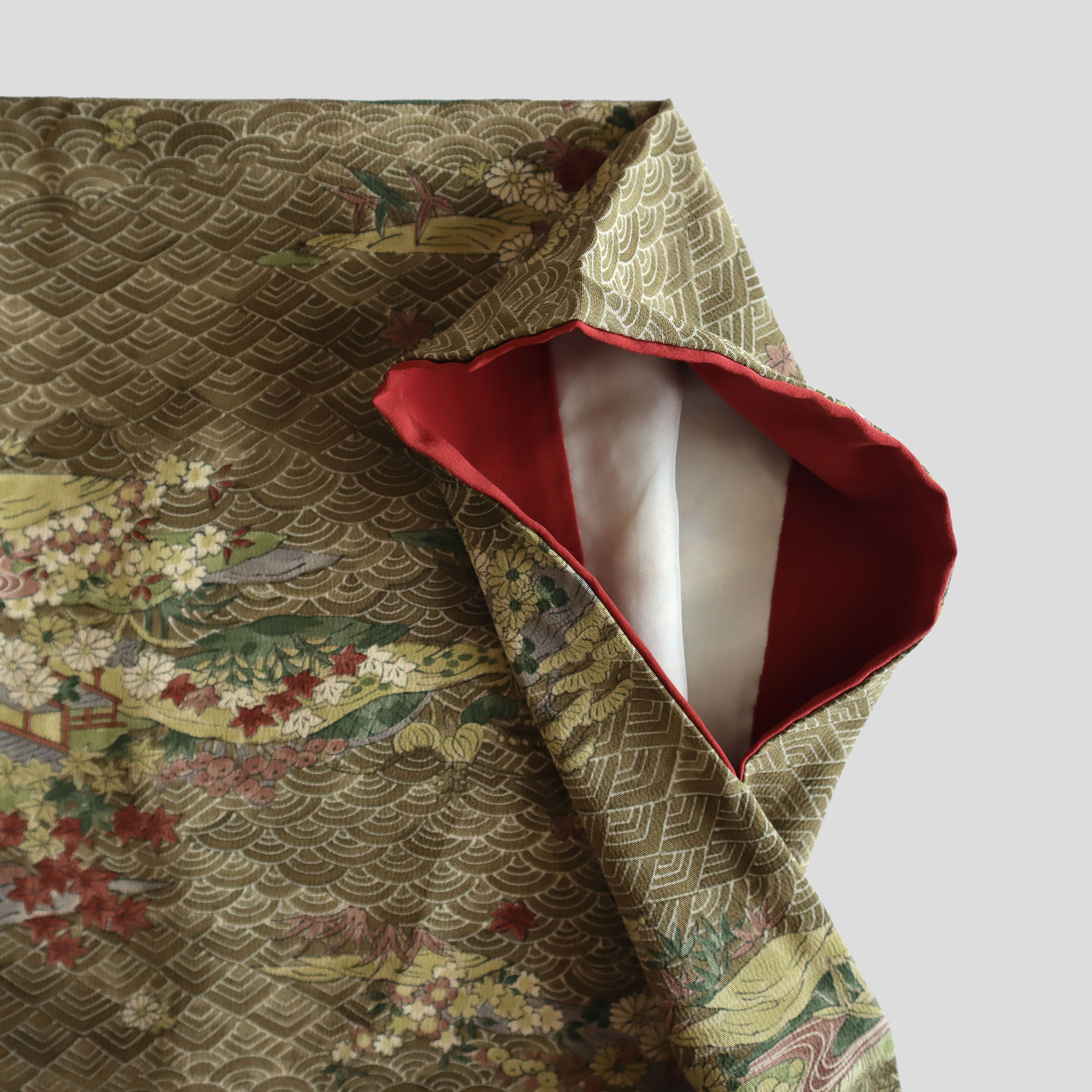 Kimono - Vagues Seigaiha Bucoliques d’Automne