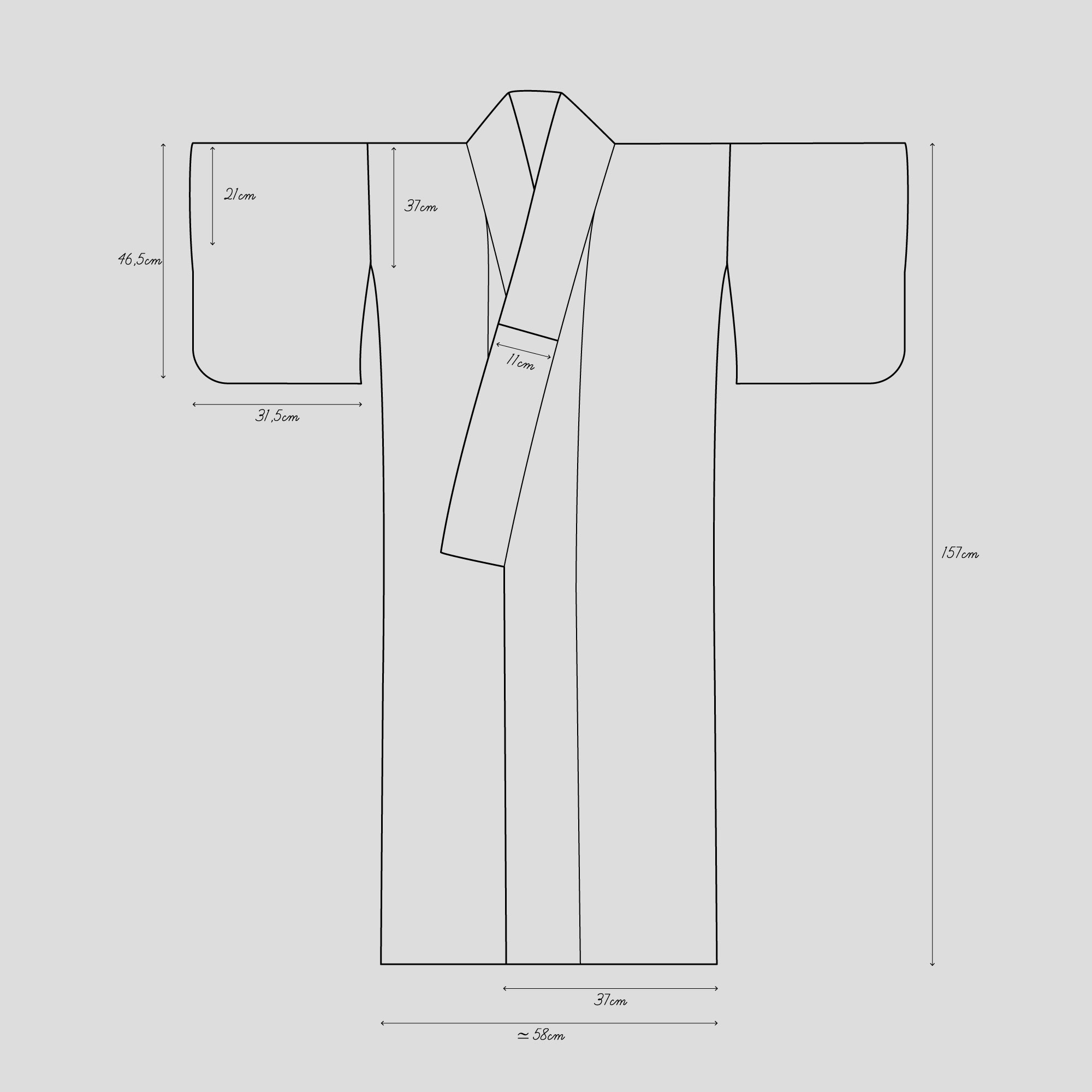 Kimono - Forêt d’Automne Japonaise Kōyō