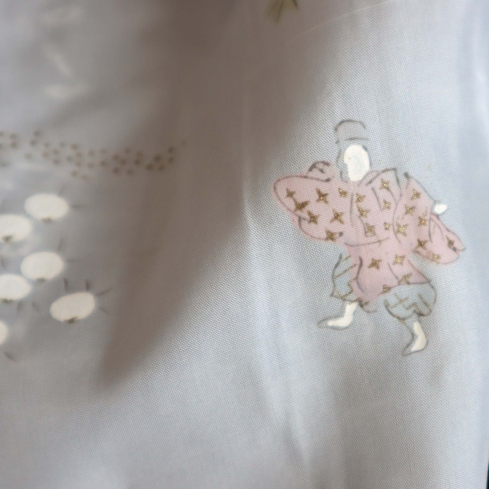 Haori - Étang Bleu aux Nénuphars Roses