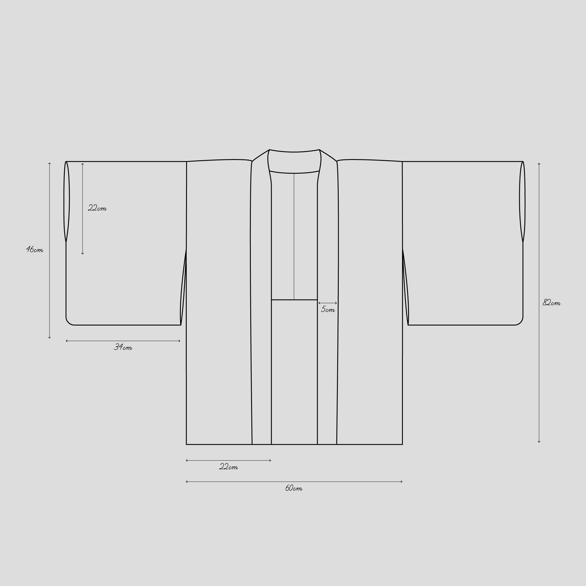 Haori - Branche de Prunier et Fleurs d’Ume